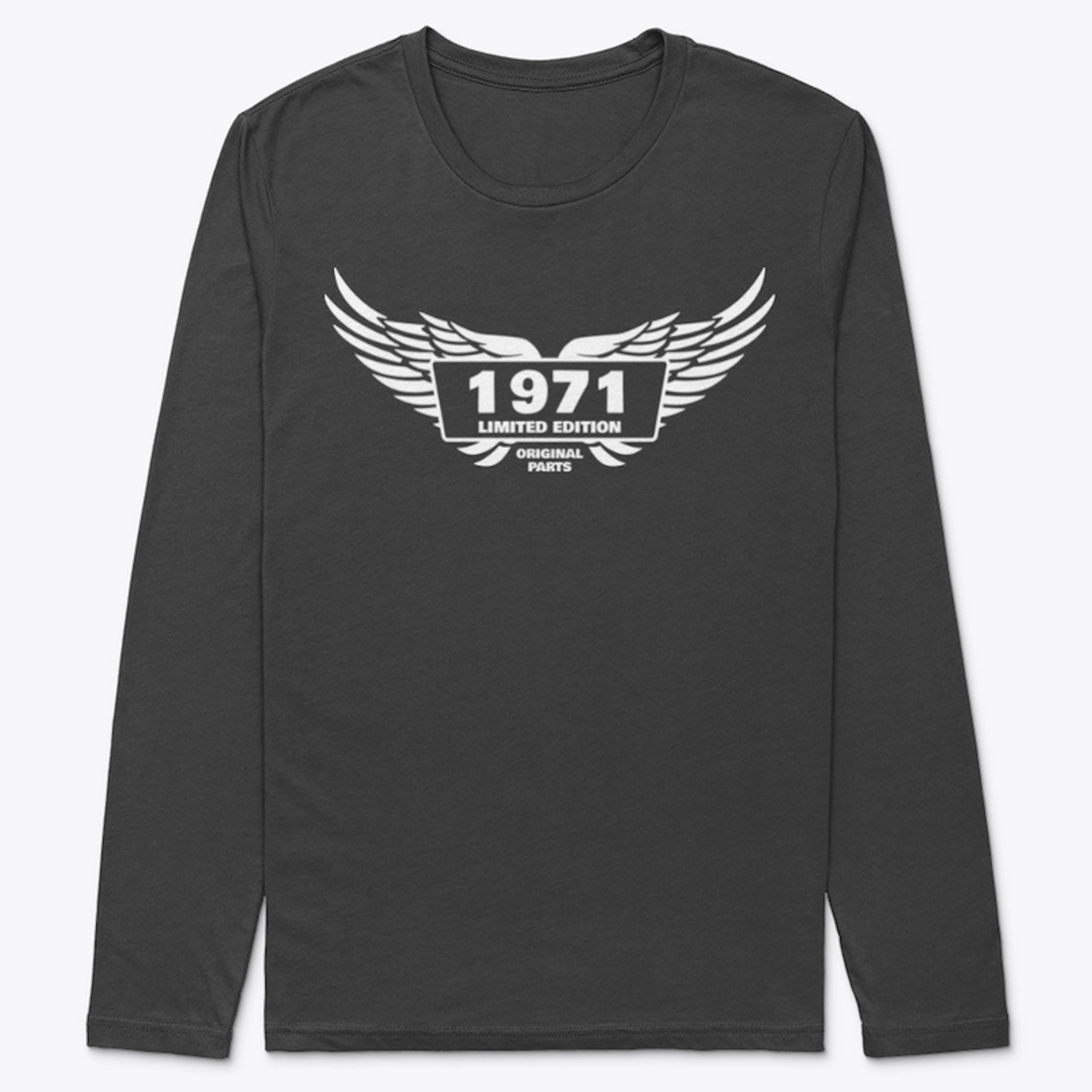 50th Birthday Shirt - Wings
