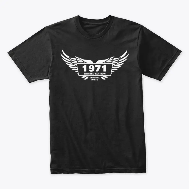 50th Birthday Shirt - Wings